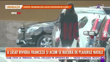 Roxana Ilie întoarce toate privirile atunci când iese din casă