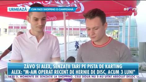 Oana Zăvoranu şi Alex şi-au descoperit o nouă pasiune. Kartingul!