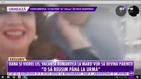 Oana Lis și Viorel, vacanță romantică la mare. Cei doi vor să devină părinți