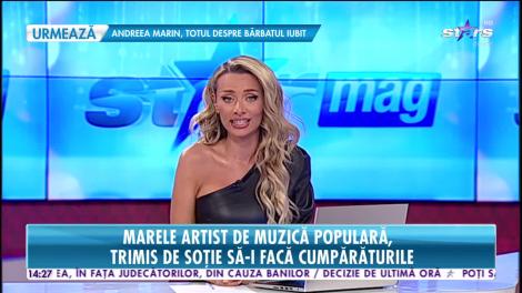 Marele artist de muzică populară, Constantin Enceanu, surprins într-un magazin de cosmetice