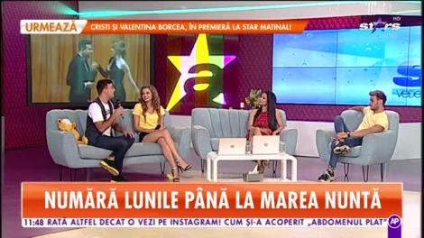 Valentin Sanfira și Codruța Filip în direct la Star Matinal
