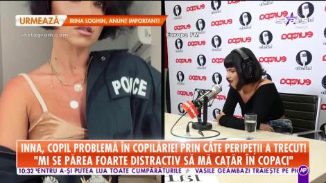 Inna, copil problemă în copilărie: Eram foarte năzdravănă