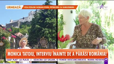 Interviu cu Monica Tatoiu înainte de a pleca din țară: Mă gândesc să plec din România, probabil definitiv