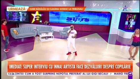 Jimmy Dub cântă în platoul Star Matinal piesa Bienvenido a Mamaia