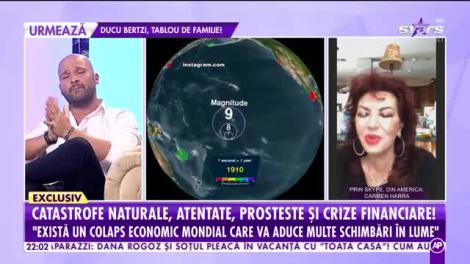 Ce urmează după pandemia de COVID-19? Carmen Harra face previziuni sumbre