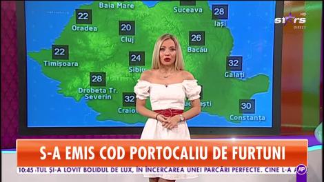 Avertisment din partea meteorologilor! A fost emis cod portocaliu de furtuni