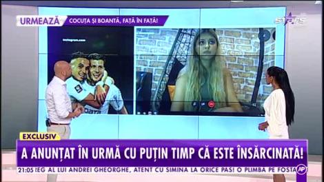 Celebra vloggeriţă devine mamă la doar 22 ani. Când naşte iubita fotbalistului Cristi Manea