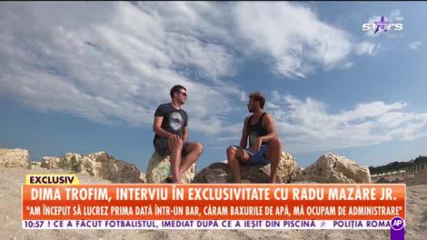 Exclusivitatea momentului! Dima Trofim, interviu în premieră cu Radu Mazăre Junior!