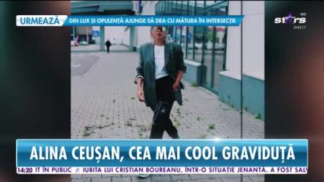 Alina Ceuşan se pregăteşte intens pentru venirea pe lume a băieţelului ei! Ce face bloggerița înainte să nască! | Video