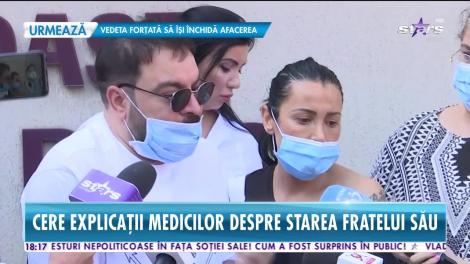 Florin Salam cere disperat explicații medicilor despre starea de sănătate a fratelui său