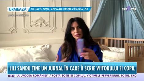 Lili Sandu, pe ultima sută de metri cu pregătirile pentru naştere