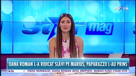 În ce ipostaze a fost filmat Marius Elisei, soțul Oanei Roman, în public