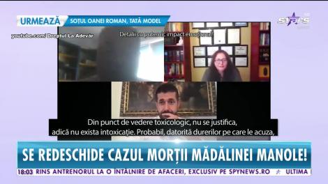 Se redeschide cazul morţii Mădălinei Manole