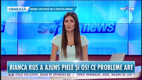Ipostaze șocante cu Bianca Rus! Cât de slabă este