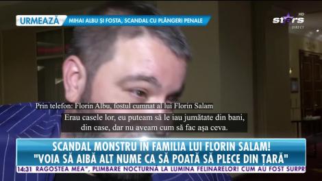 Scandal monstru cu blesteme în familia lui Florin Salam!