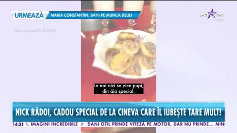 Nick Rădoi a primit un cadou special de la cineva care îl iubeşte tare mult!