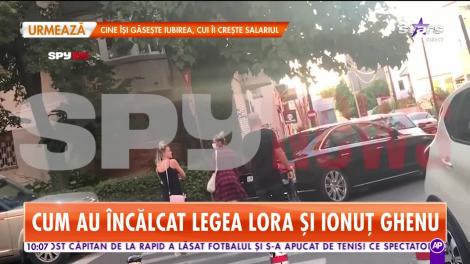 Lora a fost prinsă pe picior greșit! A încălcat legea alături de iubitul Ionuț Ghenu