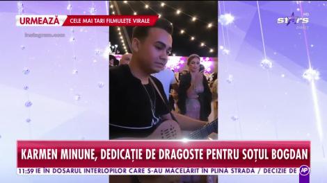 Karmen Minune, dedicație de dragoste pentru soțul Bogdan