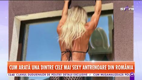 Imagini fierbinți cu una dintre cele mai sexy antrenoare din România! Vezi aici despre cine este vorba!
