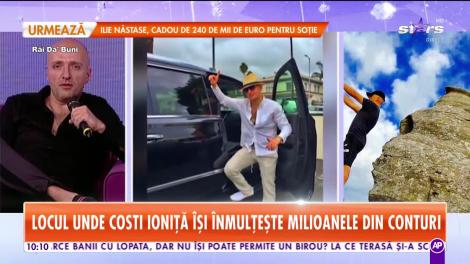 Costi Ioniţă întoarce banii cu lopata, dar semnează contracte la terasă