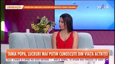 Tania Popa, viaţă spectaculoasă chiar şi dincolo de scenă!