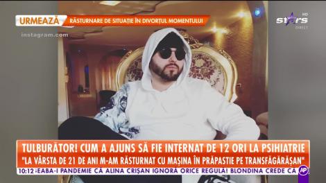 Povestea tulburătoare a lui Alex Mica. Cum a ajuns artistul să fie internat de 12 ori la psihiatrie!