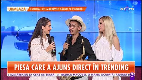 Armin Nicoara își cere iubita în căsătorie în platoul Star Matinal: Vrei să fii soția mea?