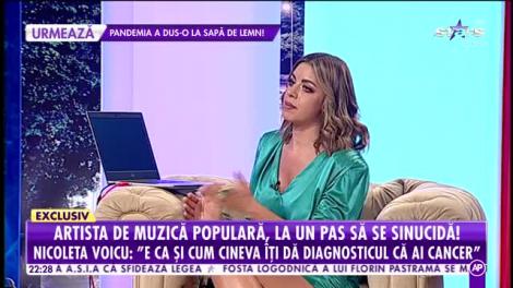 Artistă iubită, la un pas să își ia viața! Cine a dus-o la marginea prăpastiei: „Simțeam cum mă duc, ca la anestezie”