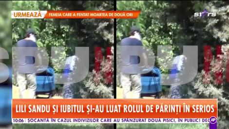 Primele imagini cu Lili Sandu şi bebeluşul. Cum se descurcă vedeta în rolul de mămică