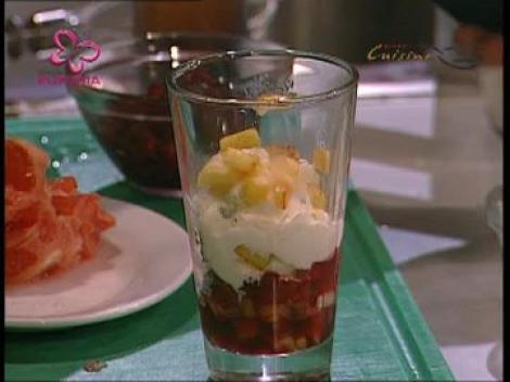 Mascarpone cu fructe si legume