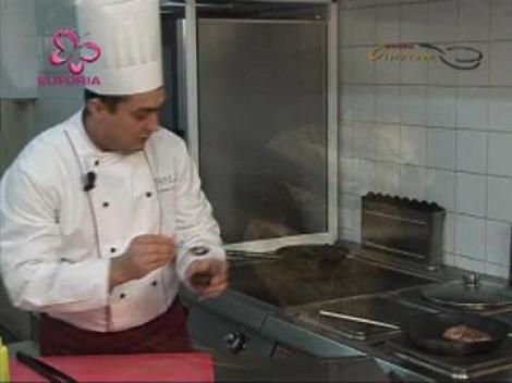 Muschi de vita cu ciocolata