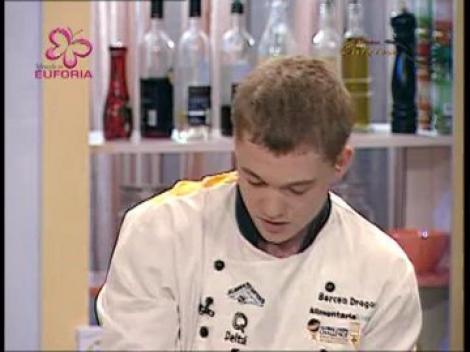 Muschi de vita umplut si salata de ciuperci