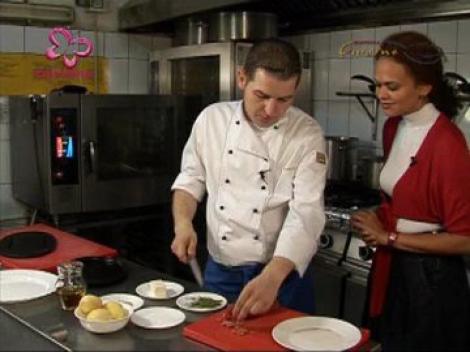 Tagliata si cartofi cu rozmarin