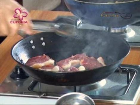 Piept de rata cu ciuperci