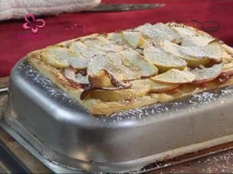 Tarta de mere si dulceata de gutui