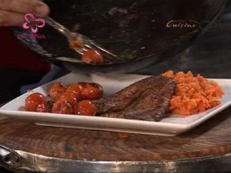 Piure de morcovi cu peste