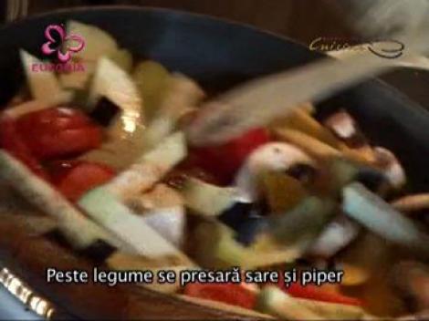 Calcan cu legume innabusite