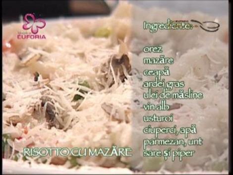 Risotto cu mazare
