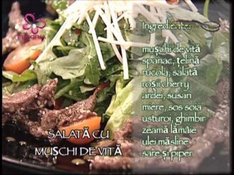 Euforia Cuisine / Salata cu muschi de vita
