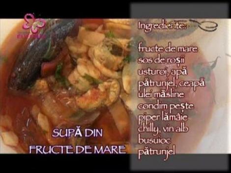 Supa din fructe de mare