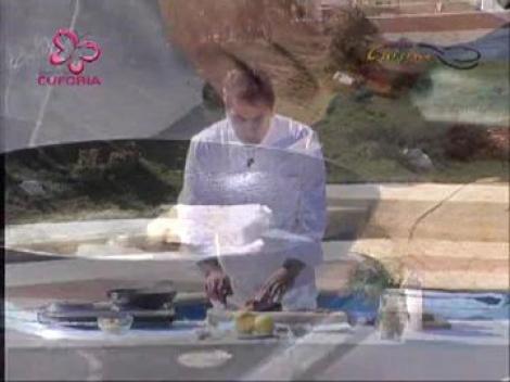 Muschi de vita cu sos de lamaie