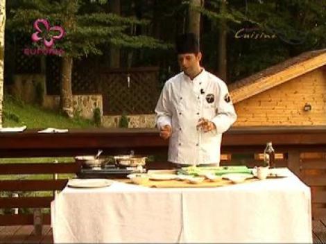 Muschi de vita pe pat de legume