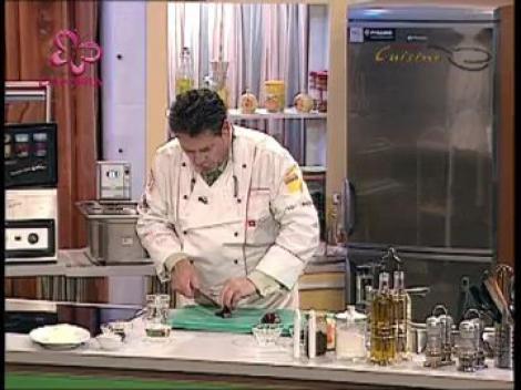 Terina cu trufe si sos de ceapa