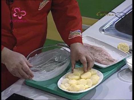 Musaca de salau gratinata