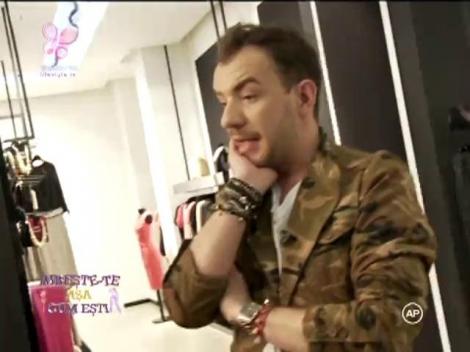 Andra, la cumpărături