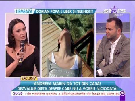 Sfaturi de vedetă: Andreea Marin dezvăluie dieta despre care nu a vorbit niciodată!