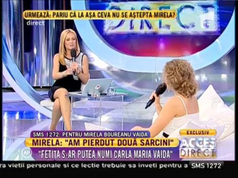 Alimentație Mirela Boureanu Vaida &icirc;n timpul sarcinii