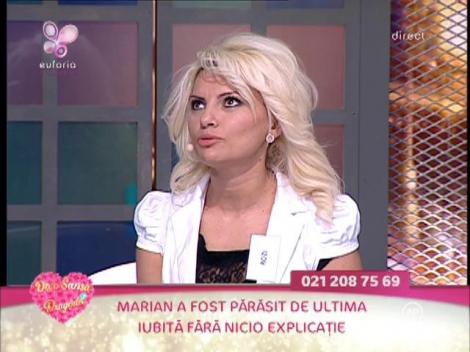 Rozy a venit la "Da o şansă dragostei" să-şi găsească jumătatea