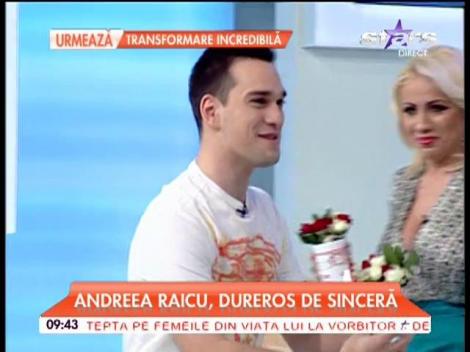 Vlad cu flori la Antena Stars