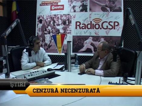 Cenzura necenzurata! Pozitia oficiala a postului GSP TV in cazul emisiunii Radio GSP